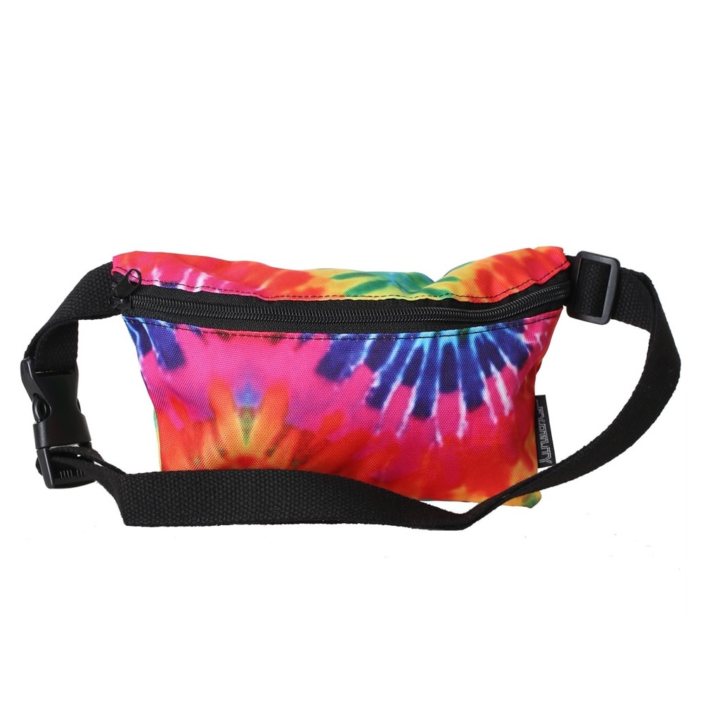 Rainbow Tie Dye Print Fanny Pack Waist Bag